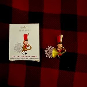 Hallmark Keepsake 2020 Festive French Horn miniature Ornament